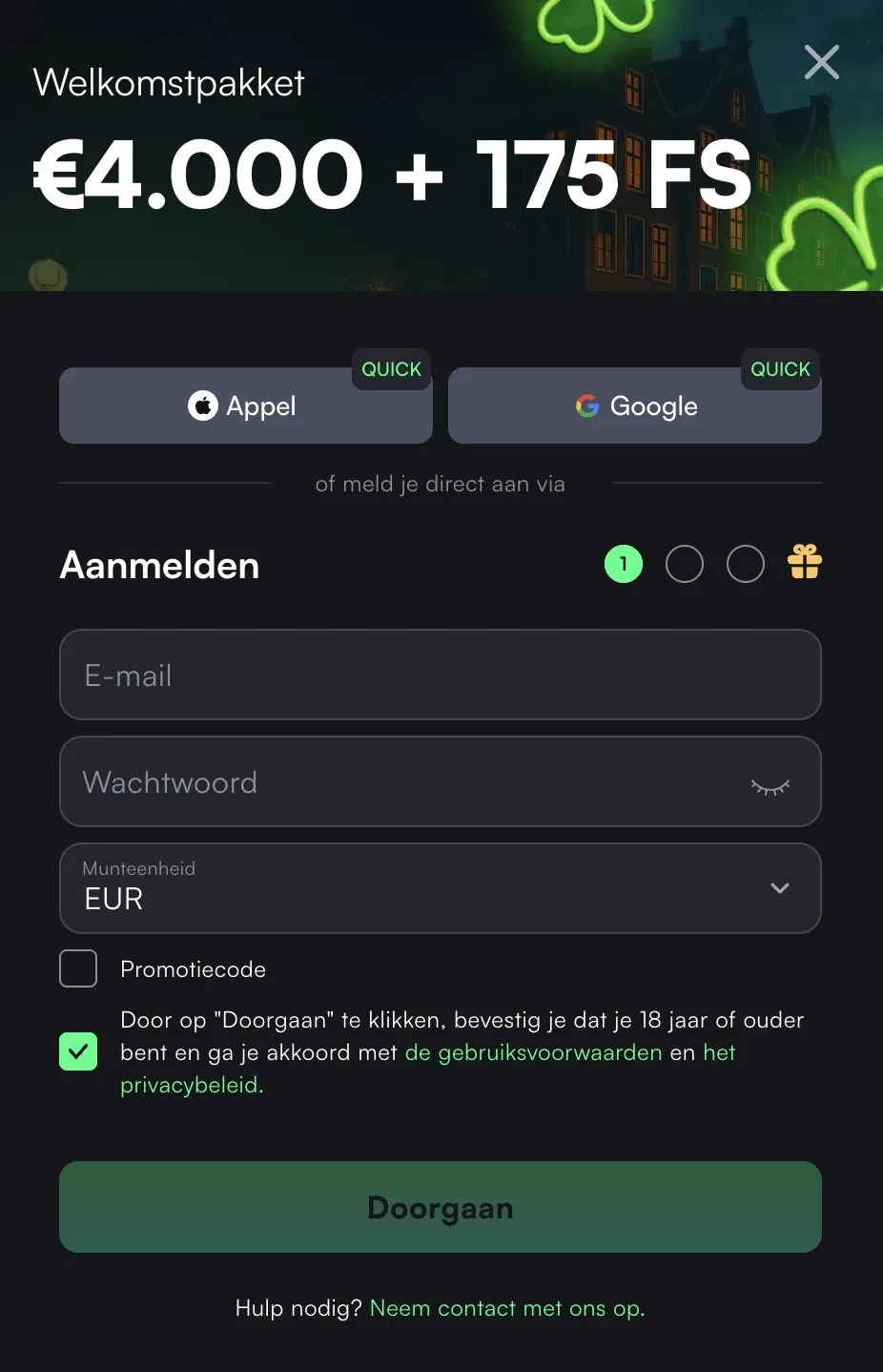 Registratie