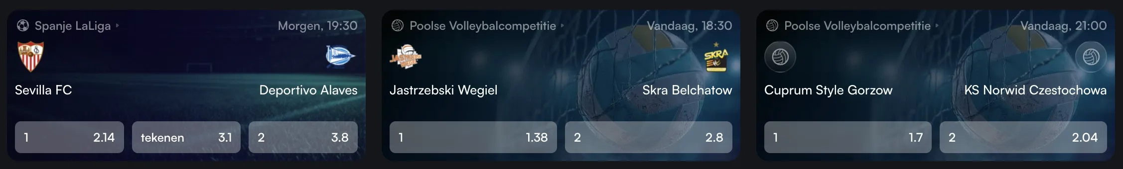 Sportweddenschappen